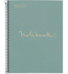 CAHIER NOTEBOOK MIQUELRIUS RECYCLE A4 SPIRALES 160P BLEU