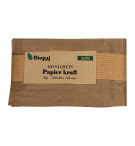 PAQUET 100 SACHETS KRAFT 35G 100+40X160mm