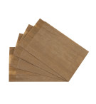 PAQUET 100 SACHETS KRAFT 35G 100+40X160mm