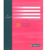 CAHIER PIQURE 17X22cm BROUILLON 96P SEYES 56G