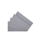 ENVELOPPES 110X220mm GRIS ACIER AUTO ADHESIVES - PAQUET DE 50