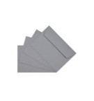 ENVELOPPES 114X162mm GRIS ACIER AUTO ADHESIVES - PAQUET DE 50