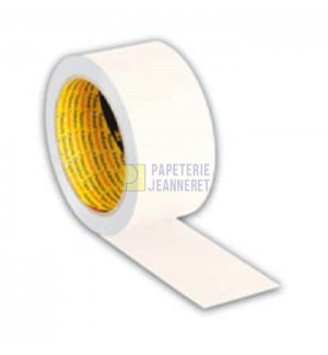 ADHESIF QUALITE PP BLANC 50mm x 66m