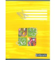 CAHIER PIQURE 24X32cm DESSIN 16P UNI 120G