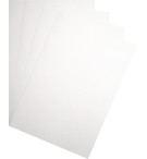 BOITE 50 FEUILLES PAPIER 250G BLANC 100% RECYCLE A4