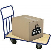 CHARIOT ACIER/BOIS 400KG