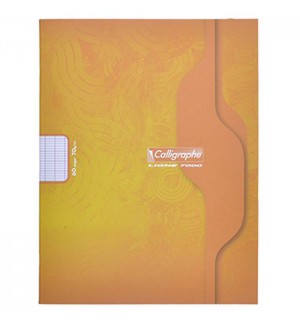 CAHIER PIQURE 17X22cm SEYES 48P 70G