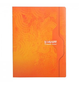 CAHIER PIQURE 24X32cm SEYES 96P 70G