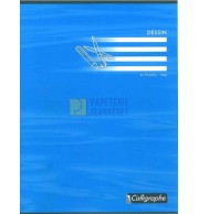 CAHIER PIQURE 24X32cm DESSIN 32P UNI 120G