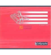 CAHIER PIQURE 17X14.7cm 24P UNI MATERNELLE 90G