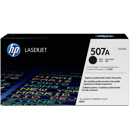 HP CART LASER LASERJET CE400A NOIRE / 133593 / N?507A