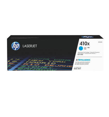 HP CARTOUCHE LASER CYAN CF411X / 5000P / 273979