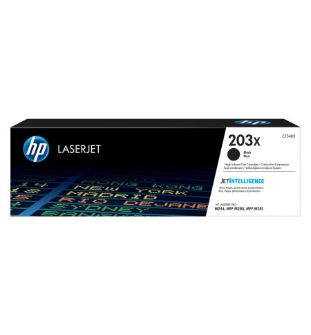 HP CARTOUCHE LASER CF540X NOIRE / 203X / 386595