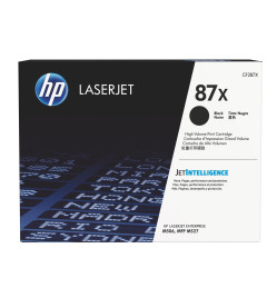 HP CARTOUCHE LASER NOIRE CF287X / 87X / 229963