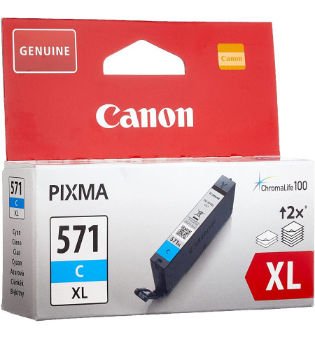 CANON CARTOUCHE JET D'ENCRE CLI571XL CYAN 0332C001 / 705219