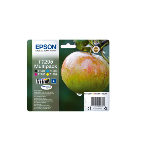 EPSON CARTOUCHE JET D'ENCRE MULTIPACK POMME T129540/219408