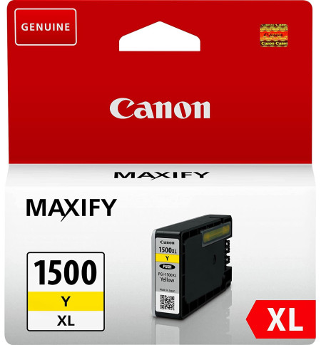 CANON CARTOUCHE JET ENCRE PGI1500XL JAUNE / 407173