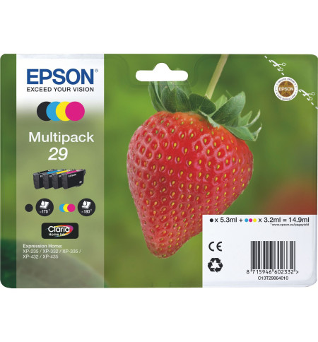 EPSON CARTOUCHE JET D'ENCRE MULTIPACK T299640 FRAISE / 138227