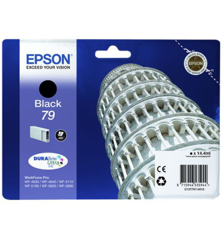 EPSON CARTOUCHE JET D'ENCRE NOIR T791140 PISE / 240418