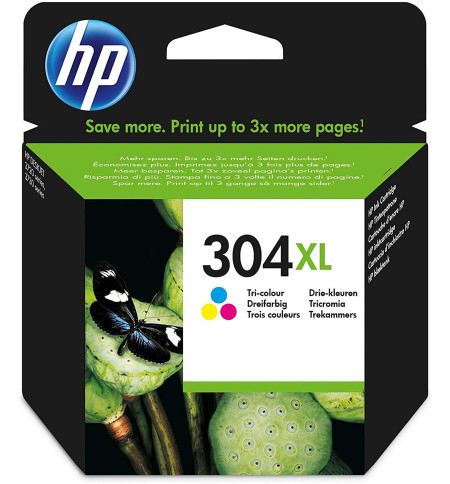 HP CARTOUCHE JET D'ENCRE COULEUR 304XL / 266635