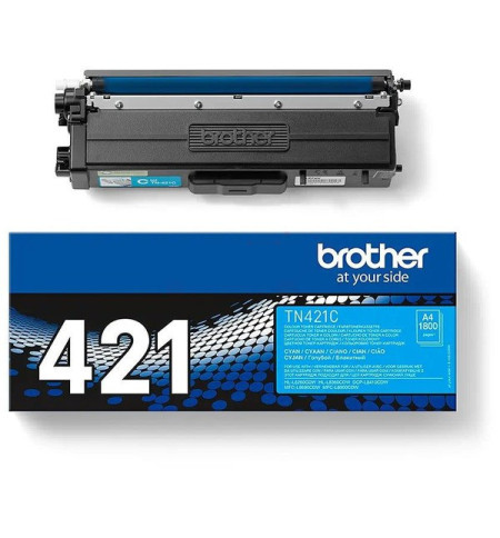 BROTHER CARTOUCHE LASER TN421C CYAN 1800P / 384000