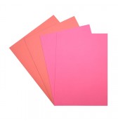 25 CHEMISES 180G + 50 SOUS CHEMISES 60G RECYCLEES ROSE