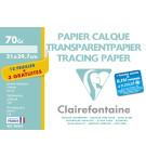 PAPIER CALQUE A4 70G POCH 12 FLLES + 3 GRATUITES