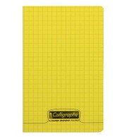 CARNET PIQURE POLYPRO 11X17cm 96P 90G 5X5