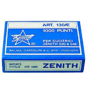 BOITE 1000 AGRAFES ZENITH 130E