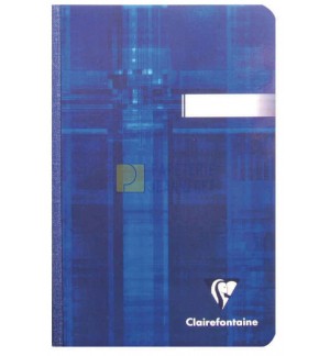 CARNET BROCHE 11X17cm 5X5 192P 90G