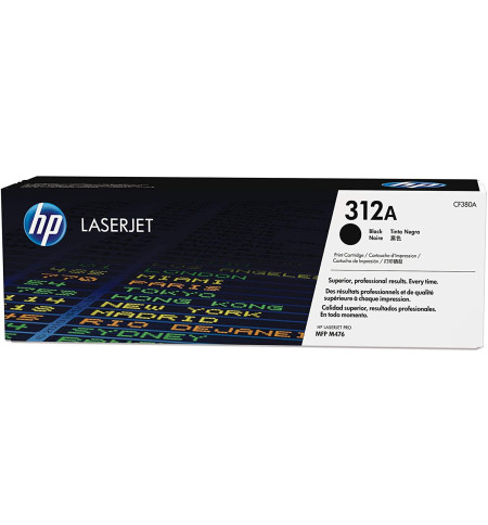 HP CARTOUCHE LASER NOIRE CF380A / 310843 / 312A