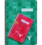 CARNET SPIRALE 14.8X21cm 100P 5X5 90G