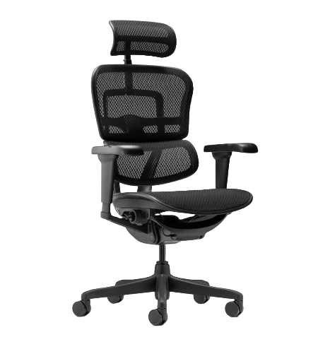 fauteuil-ergonomique-tech-ergohuman-noir